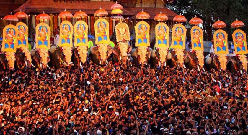 Thrissur Pooram Festival, India