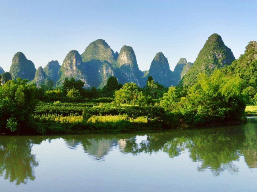 Li River in Guilin, China